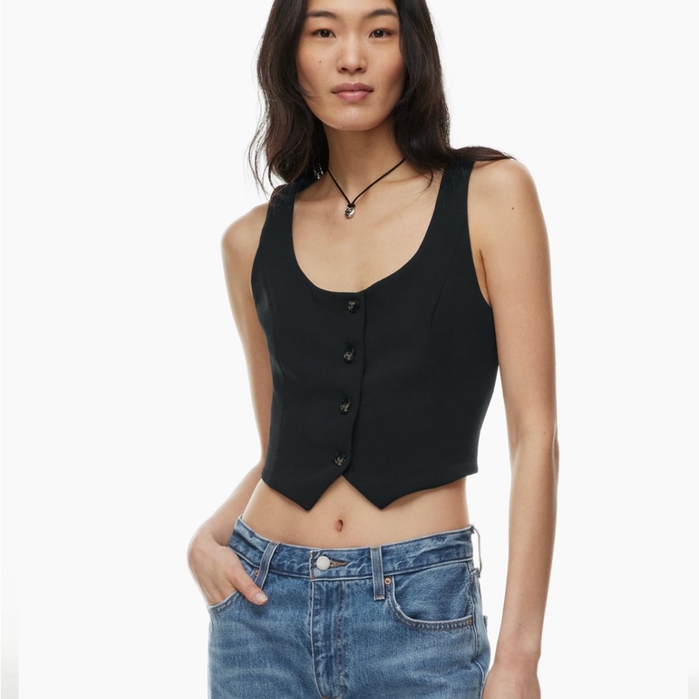Aritzia Rocco Vest *black